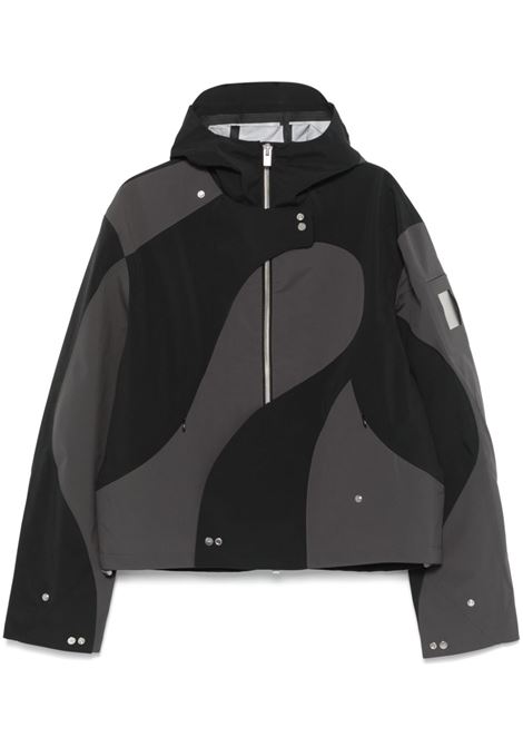 Grey and black Trident jacket Heliot emil- men